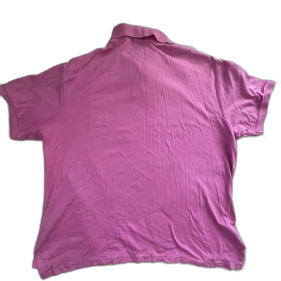Polo by Ralph Lauren Men's Polo Shirt Short Sleeve Pink Custom Fit Size 2XL - Picture 9 of 10